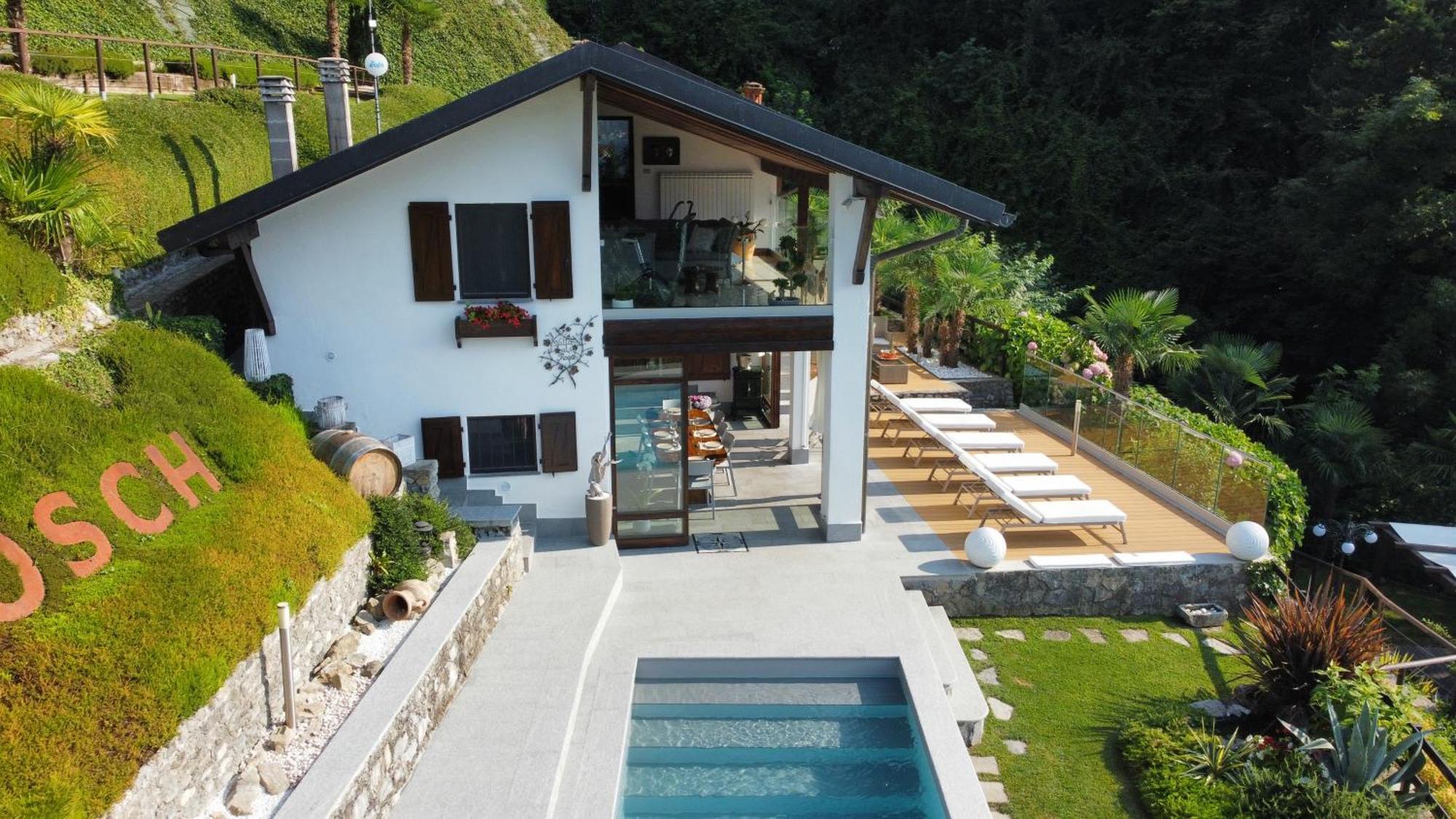 Villa Rosch Lezzeno Exterior foto